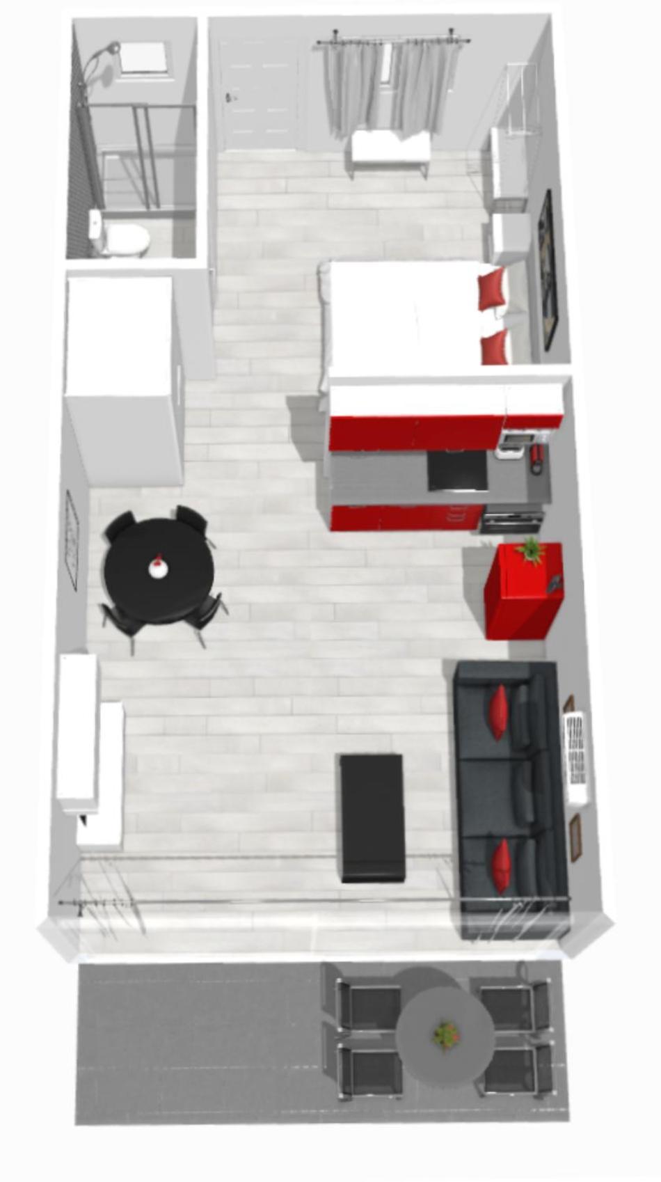 Roses Apartments Red Loft Vista Mar Lateral Exterior foto
